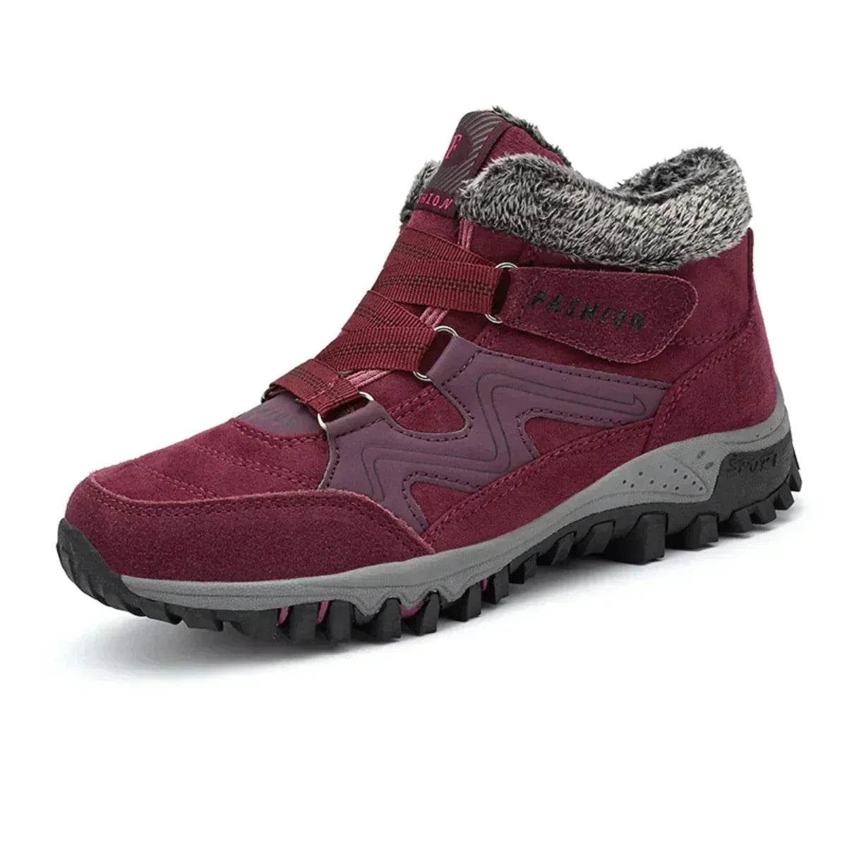 Streetwave Foot Support Winter Boots For Active Lifestyles With Contoured Footbed And Warm Fleece Lining