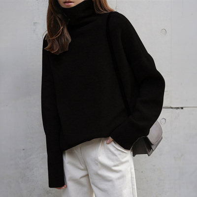 Street Wave Zoe UltraSoft Turtleneck Knit Sweater For Women