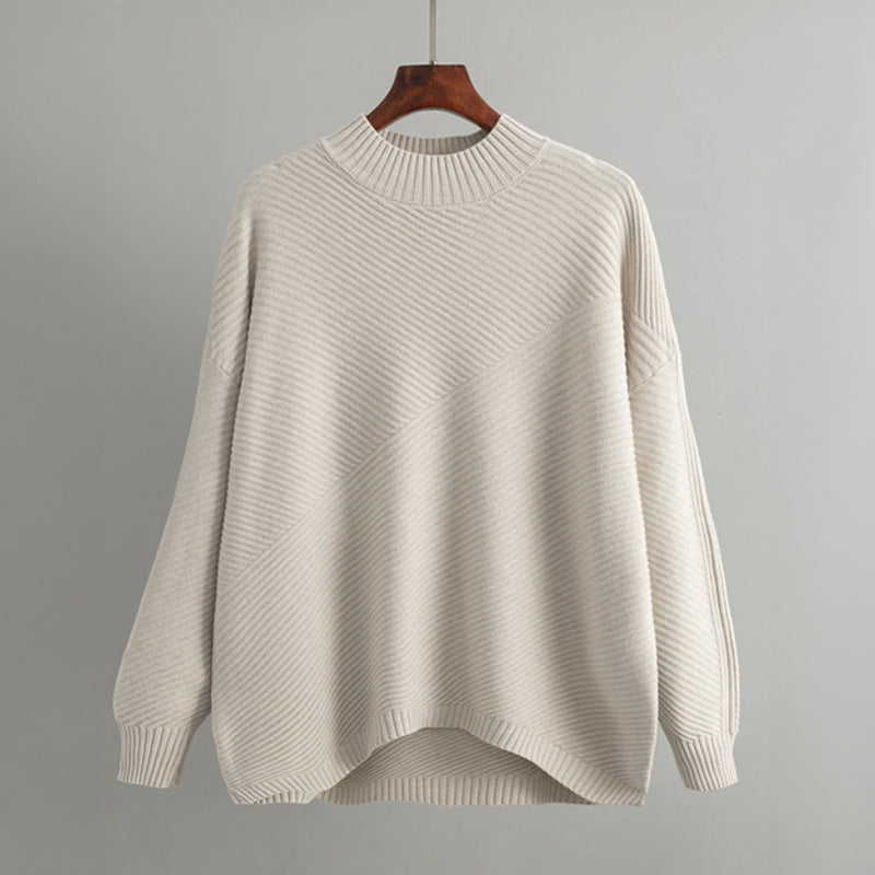 Street Wave Zoe Soft Vintage Knit Sweater Unisex Cozy Warmth