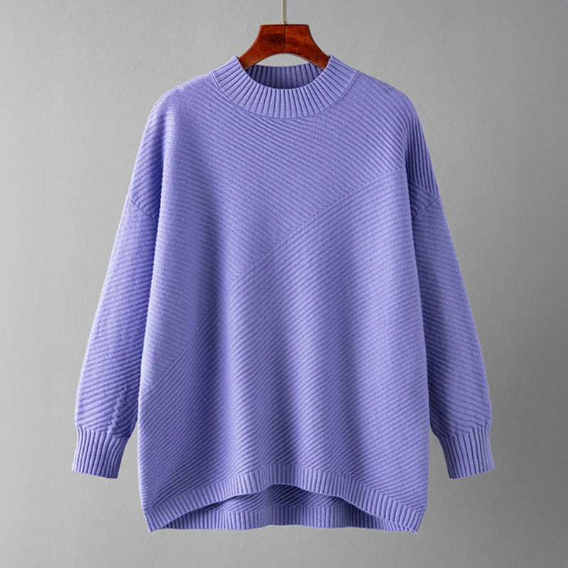 Street Wave Zoe Soft Vintage Knit Sweater Unisex Cozy Warmth