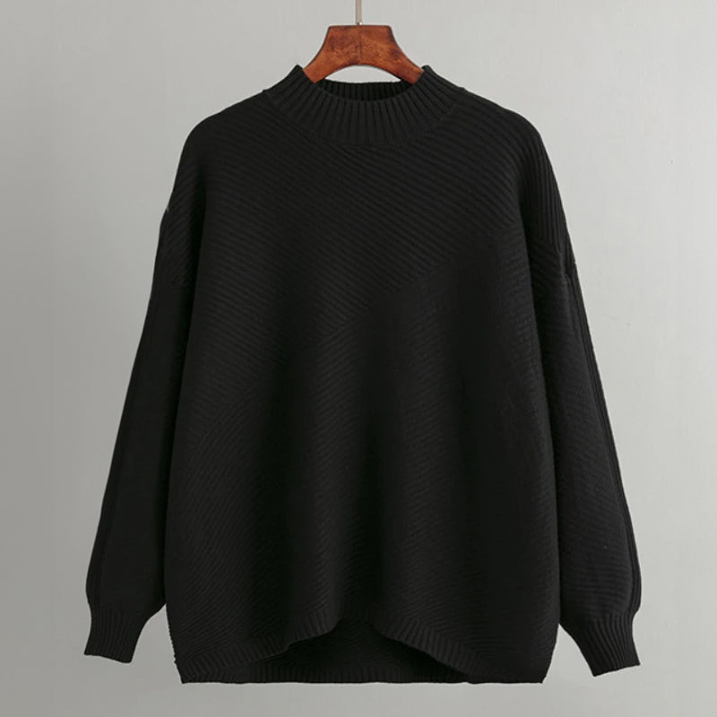 Street Wave Zoe Soft Vintage Knit Sweater Unisex Cozy Warmth