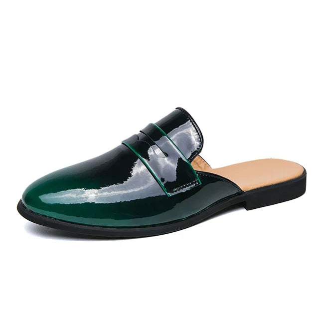 StyleMaster Mens Leather Loafers Premium Shine With British Flair For Summer Style