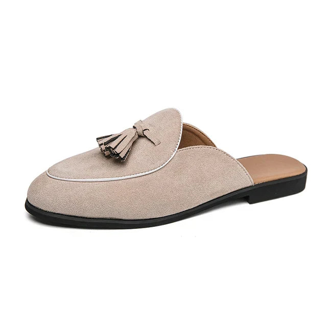 Streetwave Men Suede Tassel Loafers For Summer Breathable Comfort And Style Luxury Everyday Wear