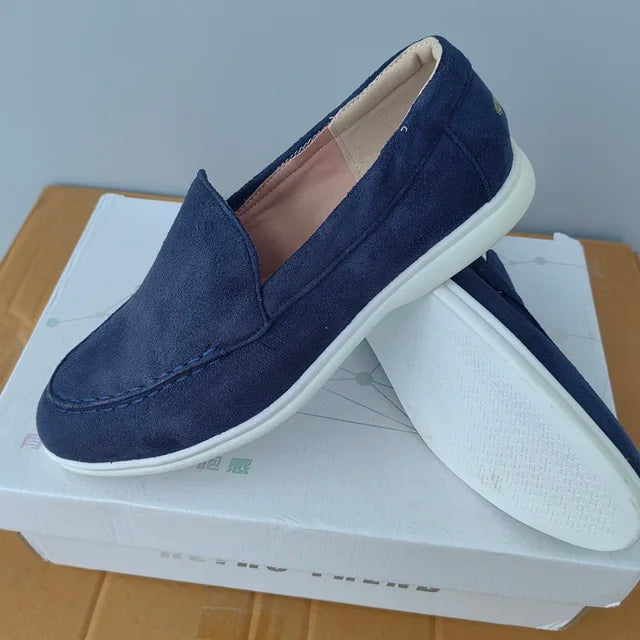 Street-Wave Luoluo Piano Loafers For Men Comfortable Spring Casual Shoes With Breathable Fit And Flat Sole