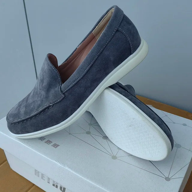Street-Wave Luoluo Piano Loafers For Men Comfortable Spring Casual Shoes With Breathable Fit And Flat Sole