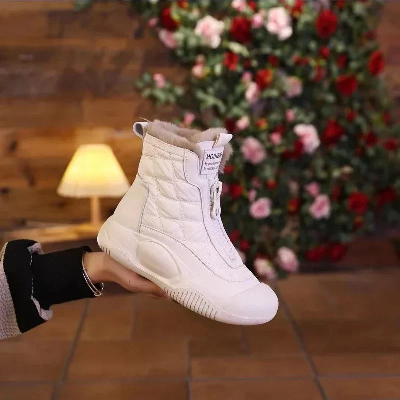 Street Wave For Women Insulated Winter Boots With Cozy Lining And Non Slip Grip For Cold Weather