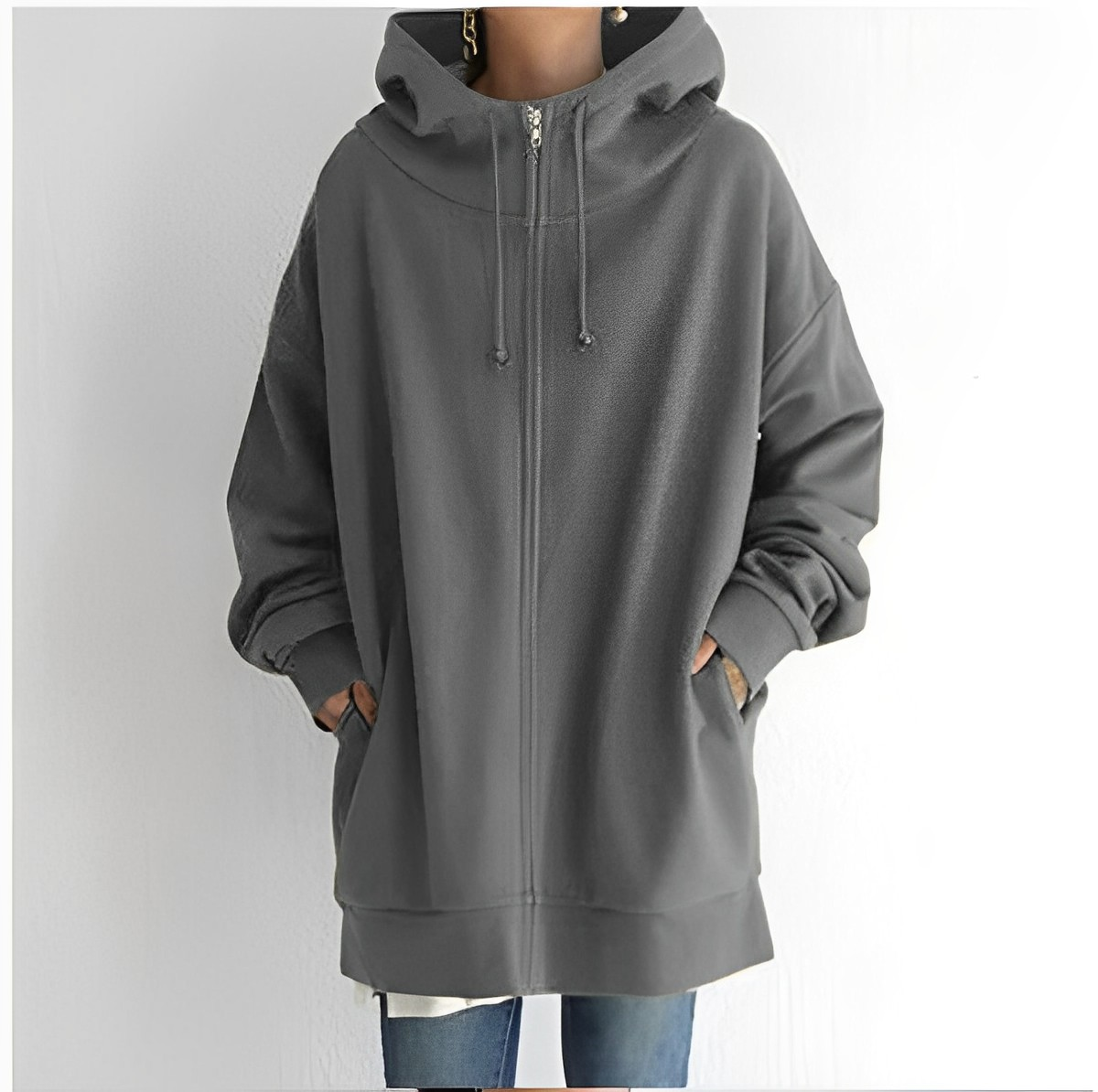 Street-Wave Women's Confidence Hoodie Cozy Warmth and Style Boost for Modern Busy Women Everyday Wear