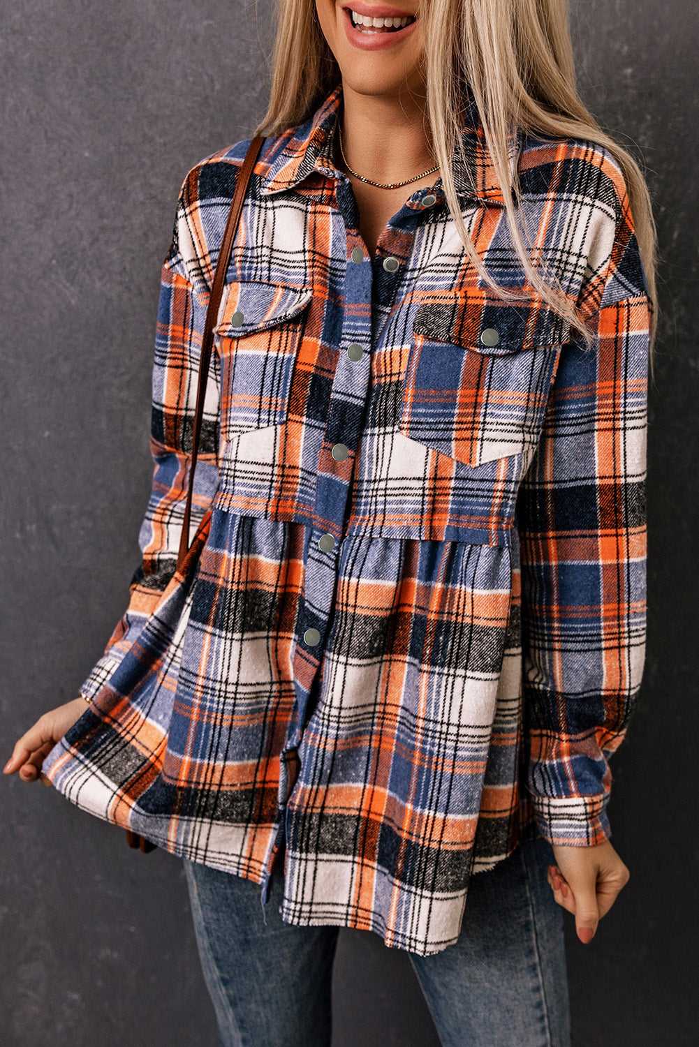 Streetwave Checkered Shirt ACut Cotton Blend For Everyday Style Women Casual Top
