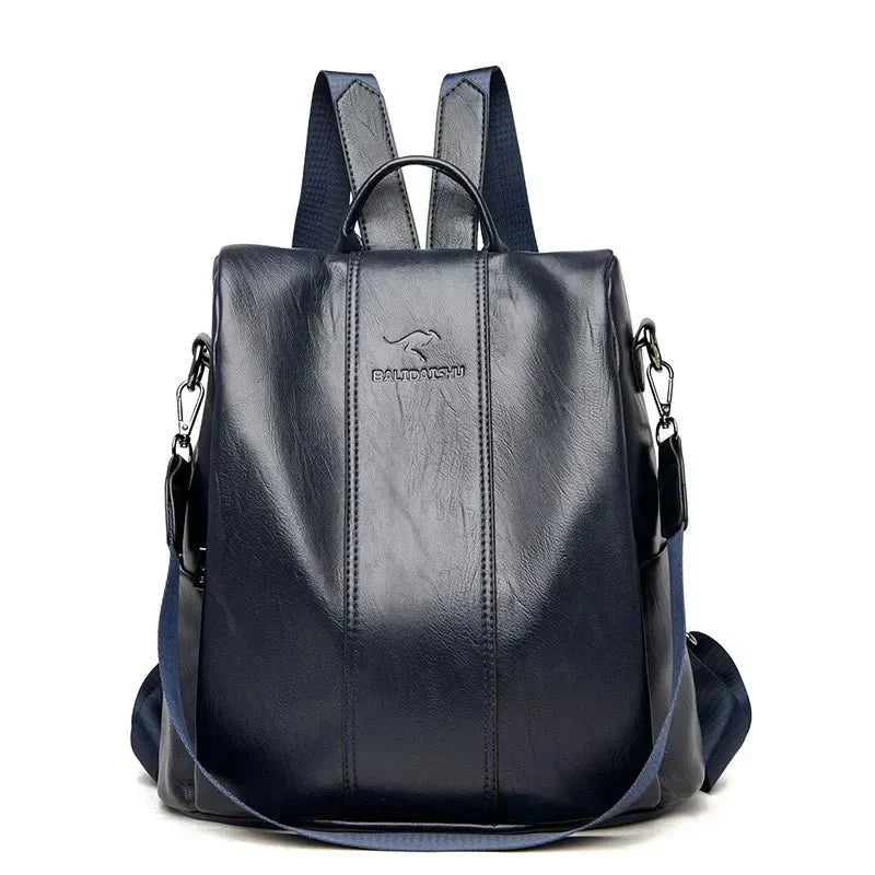Street Wave Lena Vegan Leather Convertible Backpack Women