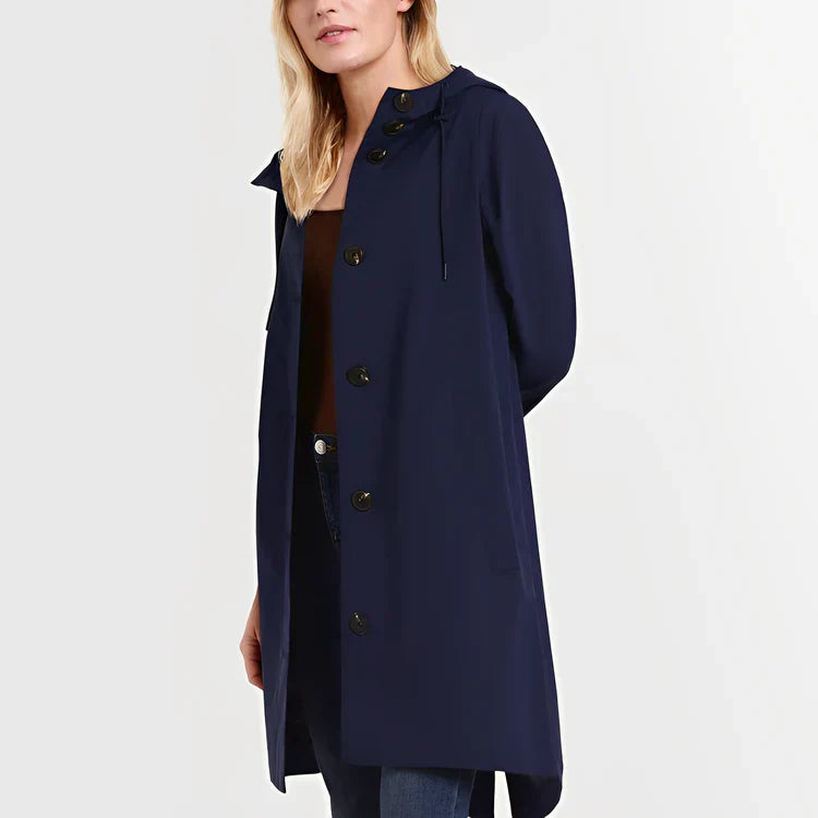 Street Wave Waterproof Hooded Raincoat Armelle For Women Durable Shell Comfort All Weather
