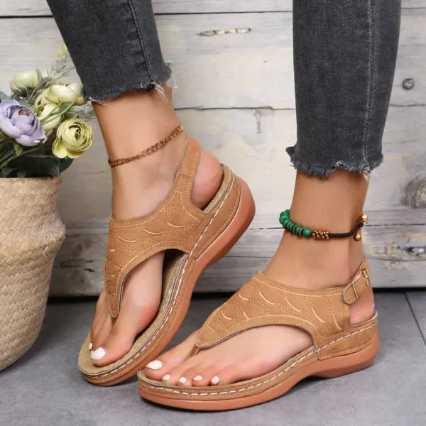 Orthopedic Women's Sandals By Streetwave With All Day Comfort Arch Support And Lightweight Design