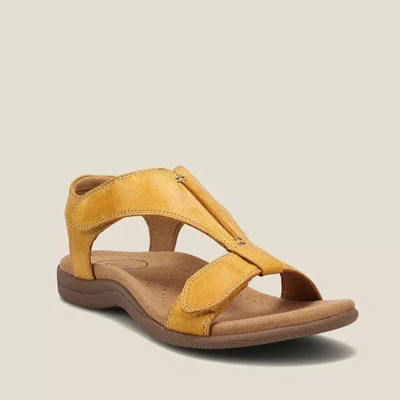 Women's Vegan Sandals with Adjustable Straps and Arch Support