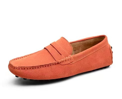 Suede Loafers By Vardi Marco For Modern Men Stylish Versatile Vacation Ready Premium Everyday Shoes