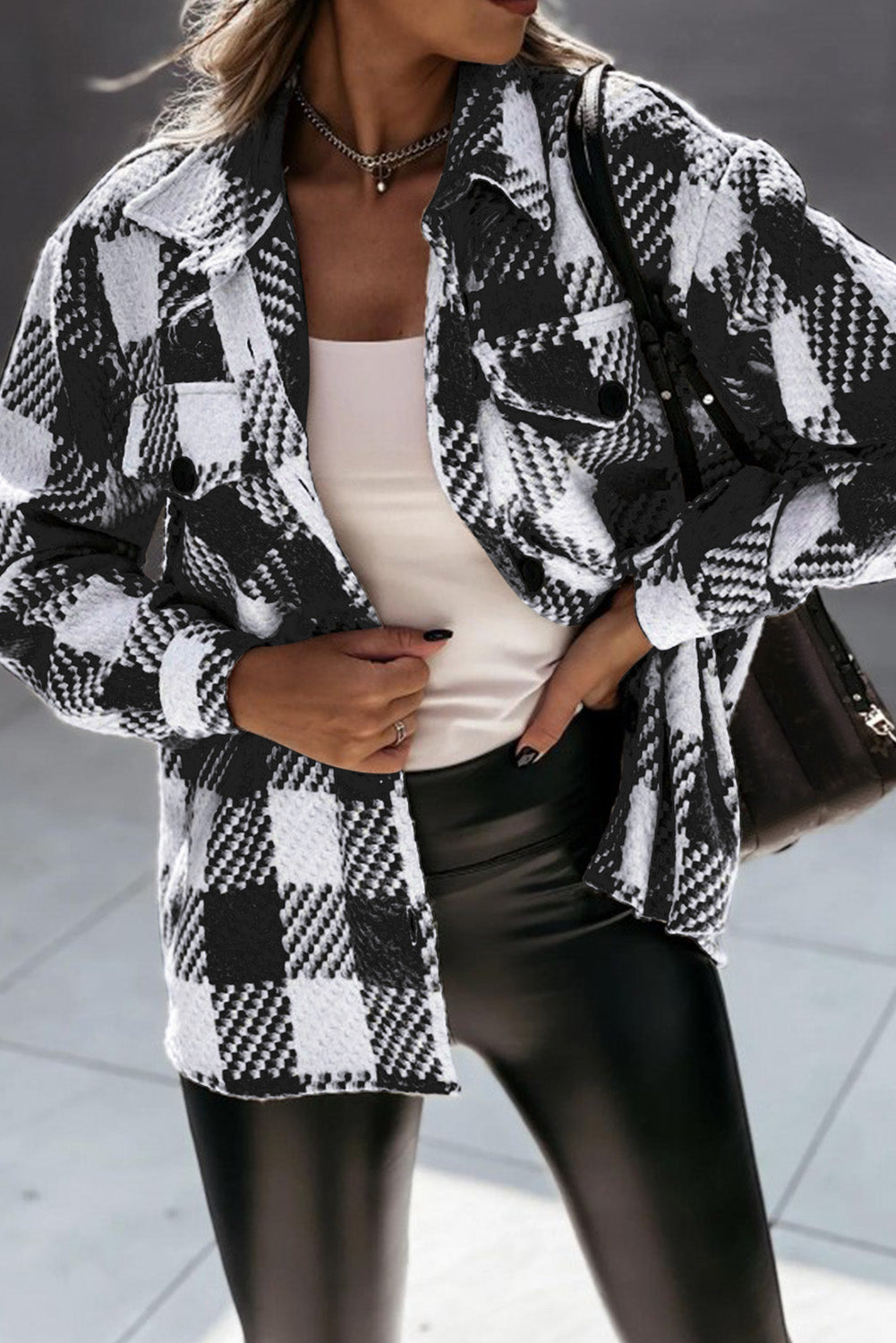 Street-wave Plaid Overshirt Timeless Comfort For Everyday Fashion Lovers Versatile Layering Essential