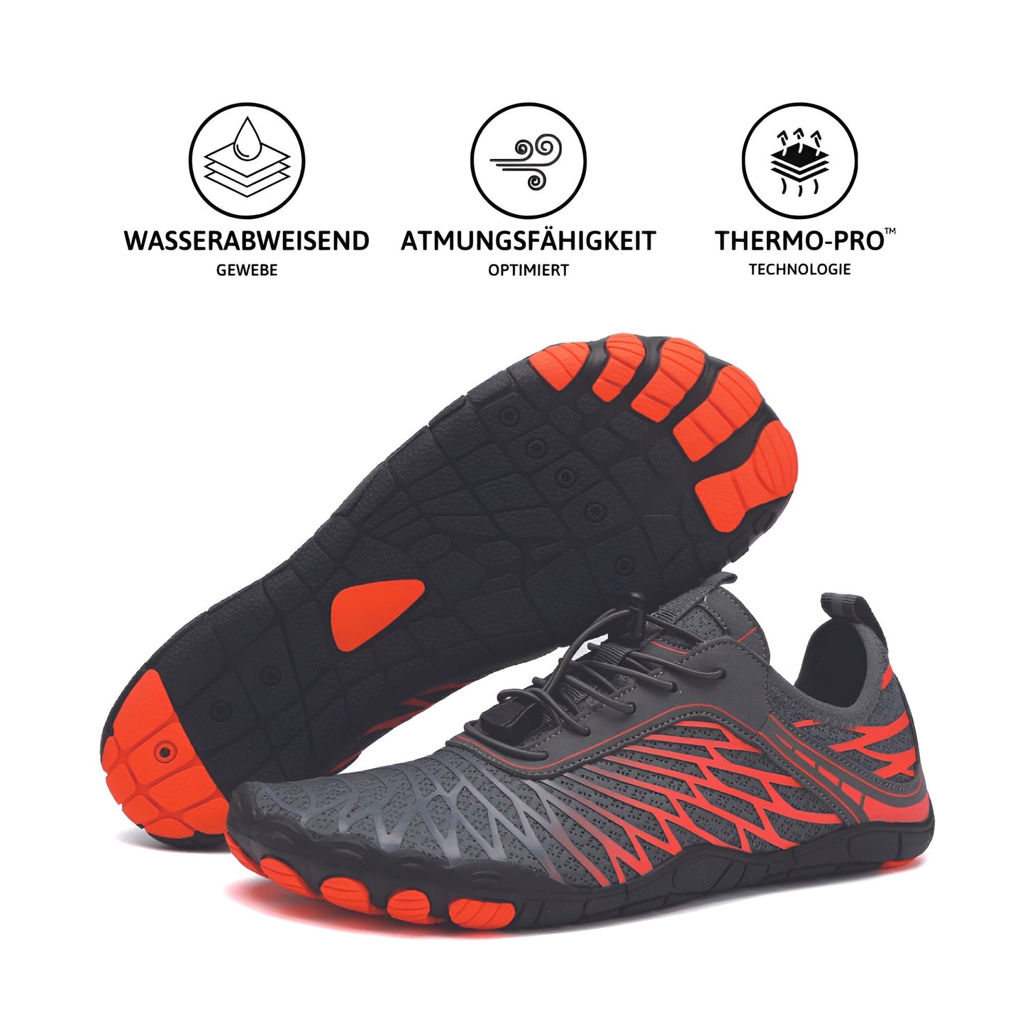 Street Wave Barefoot Shoes Unisex Lightweight Flexible Comfort For Walking And Outdoors