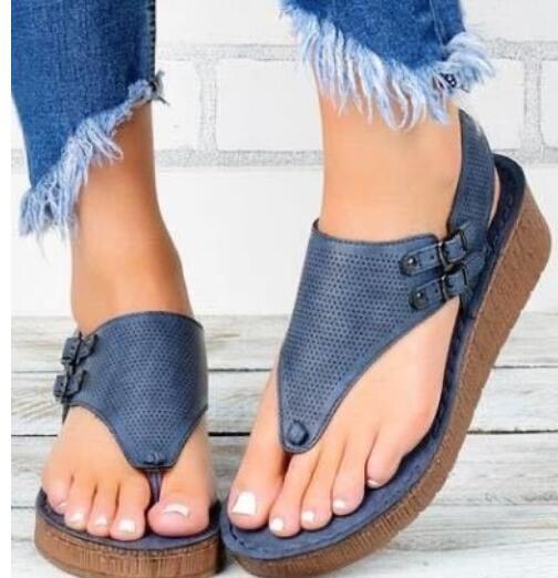 Shenna Summer Sandals Street Wave for Women Lightweight Comfort Non Slip Sole Stylish Everyday