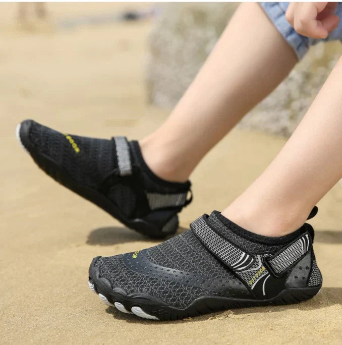 Street Wave Men's Shoes With Natural Run Feel Breathable Uppers Cushioned Support