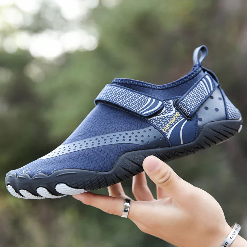Street Wave Men's Shoes With Natural Run Feel Breathable Uppers Cushioned Support