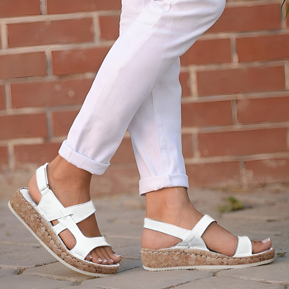 Street Wave Orthopedic Sandals For Women With All Day Comfort And Adjustable Fit