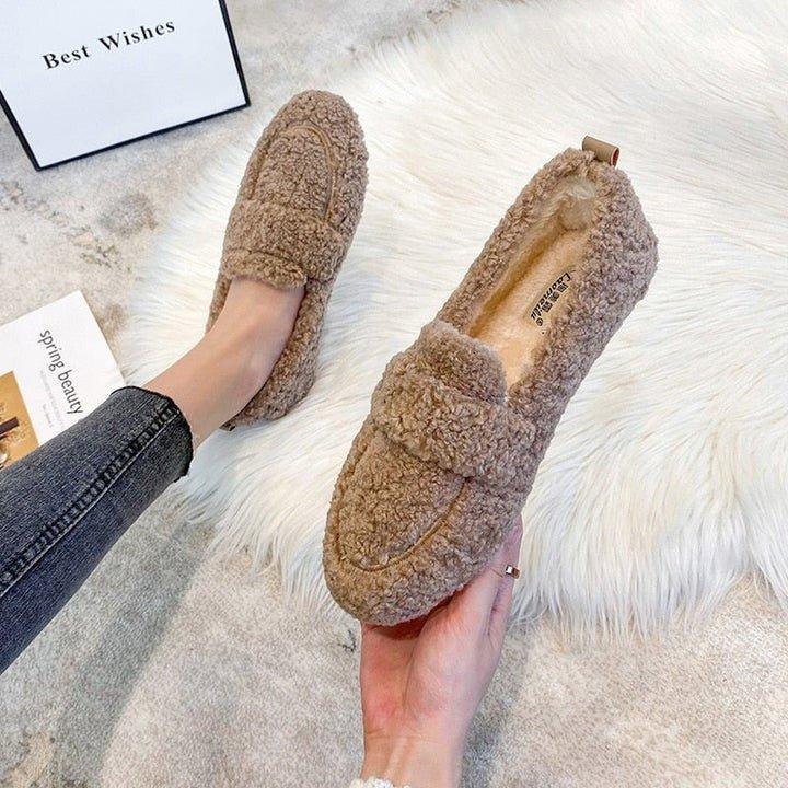 Women's Soft Moccasins with Cozy Design and Flexible Sole