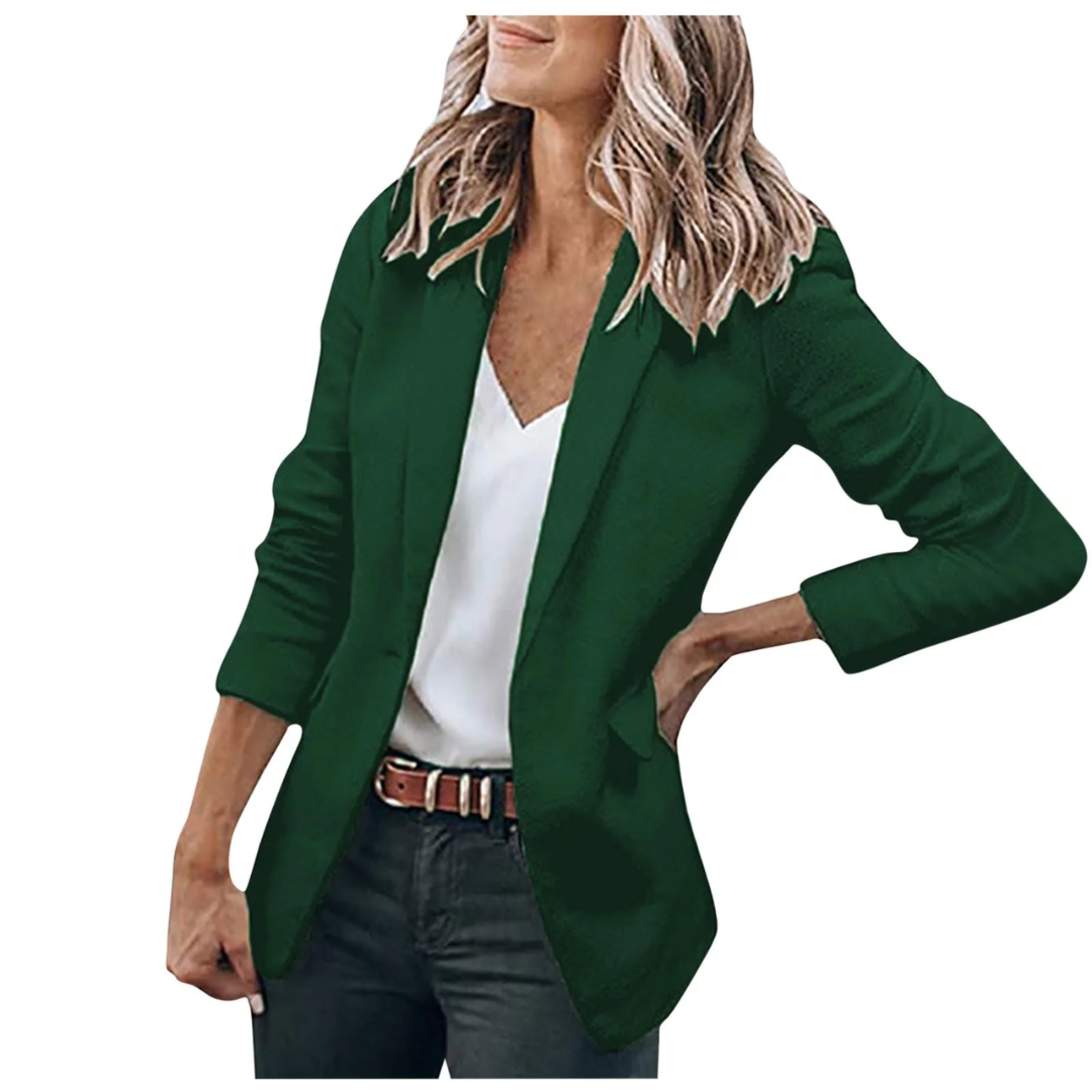 Streetwave Red Casual Blazer For Women Classic Fit Versatile Workday And Weekend Outfit