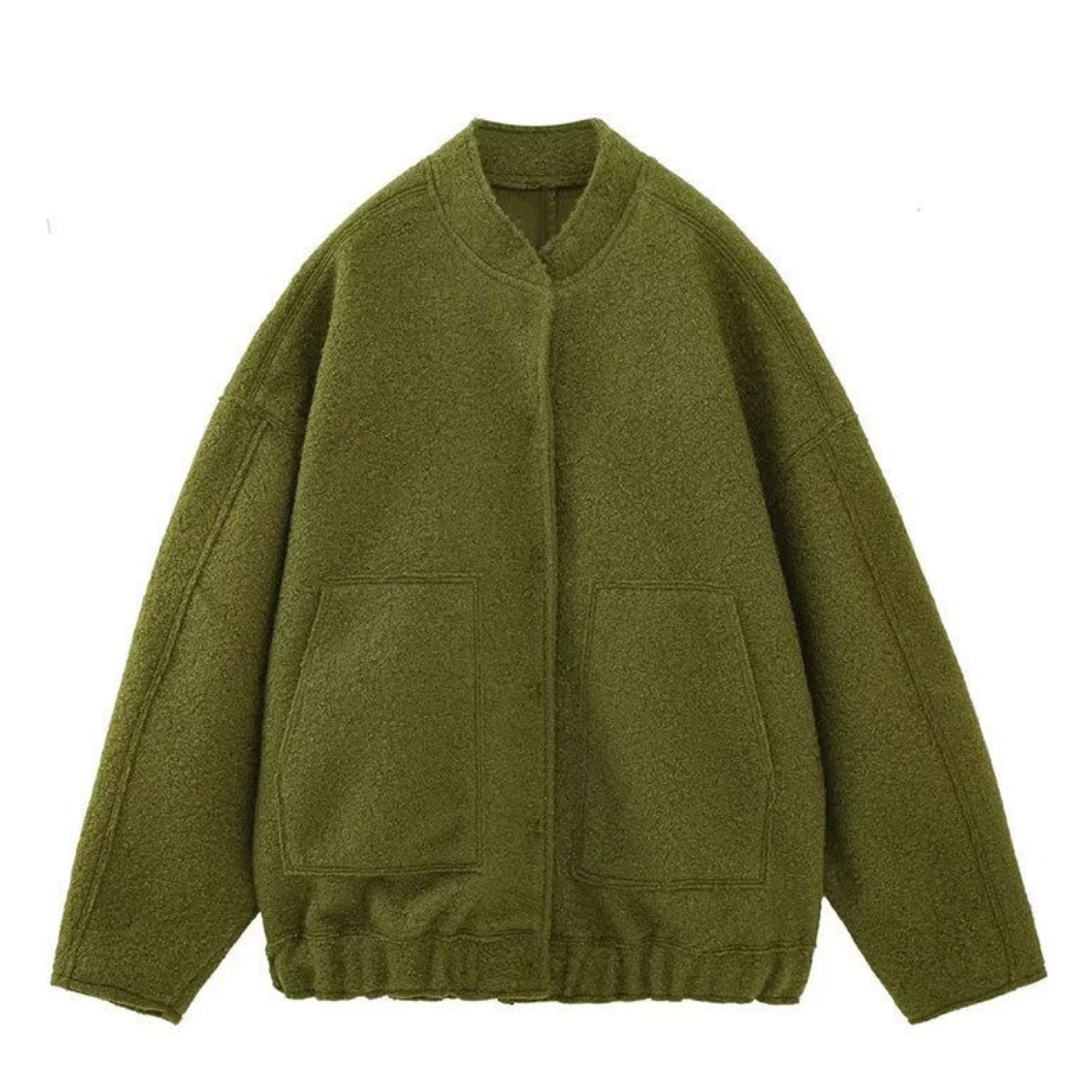 Streetwave Women's Bomber Jacket Cozy Warmth Casual Yet Stylish Outerwear For Everyday