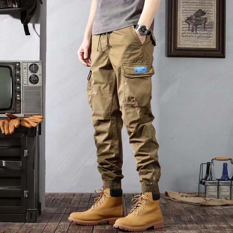 Street-wave Mens Breathable Cargo Pants Severino For Outdoors Travel With Multiple Pockets And Comfort