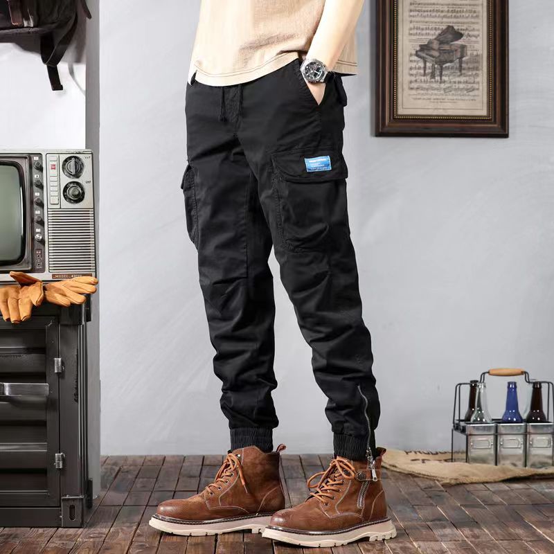 Street-wave Mens Breathable Cargo Pants Severino For Outdoors Travel With Multiple Pockets And Comfort