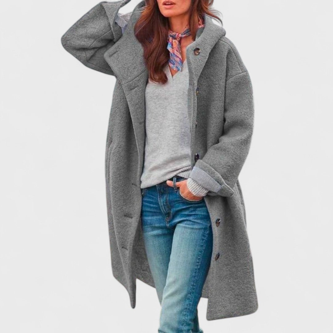 Women's City Jacket with Modern Design and Functional Pockets