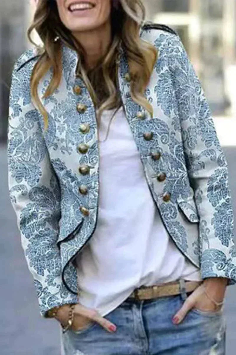 Street-Wave Floral Embroidered Winter Jacket For Women Timeless Chic Coat With Premium Materials And Comfort