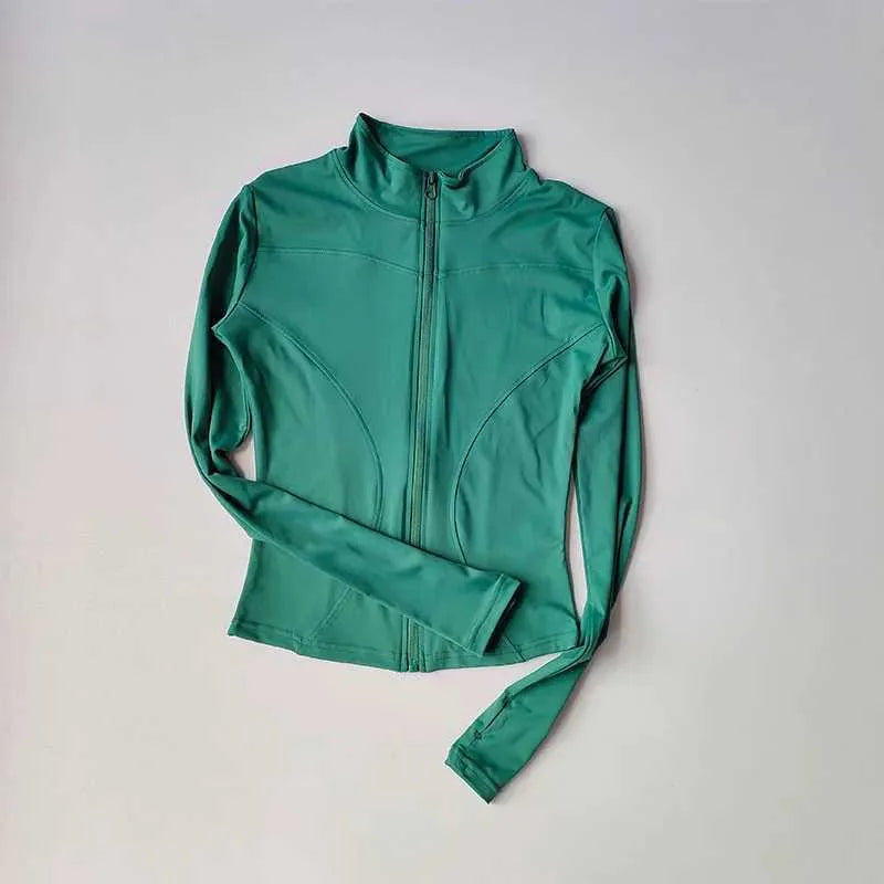 Street-wave Womens Breathable Moisture-Wicking Zip Up Activewear Jacket Full Zip Stylish Fitness Outerwear