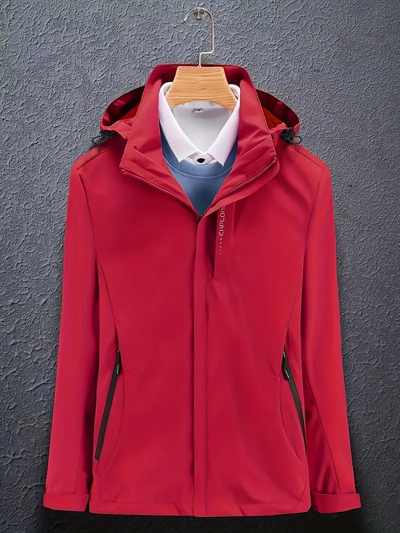 Alyssa Women Winter Zip Closure Hooded Jacket Street Wave Windproof Warmth