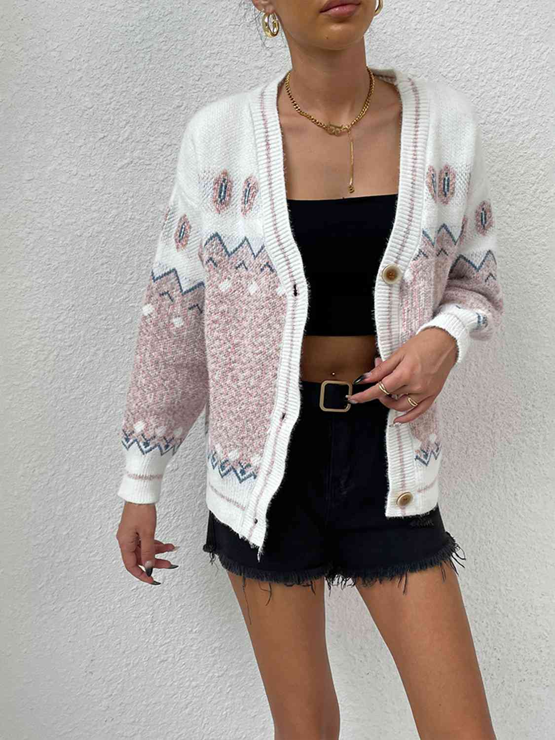 Street-wave Classic Cozy Knit Cardigan For Women