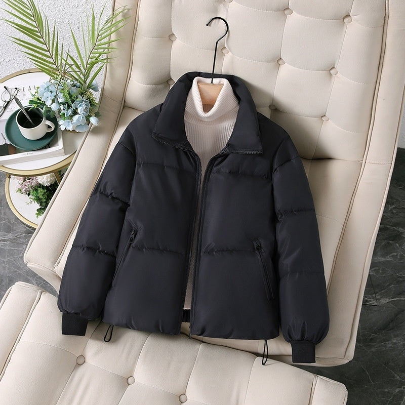 Streetwave Womens Puffer Jacket Alina Warm Insulated Winter Coat With Front Zip Pockets