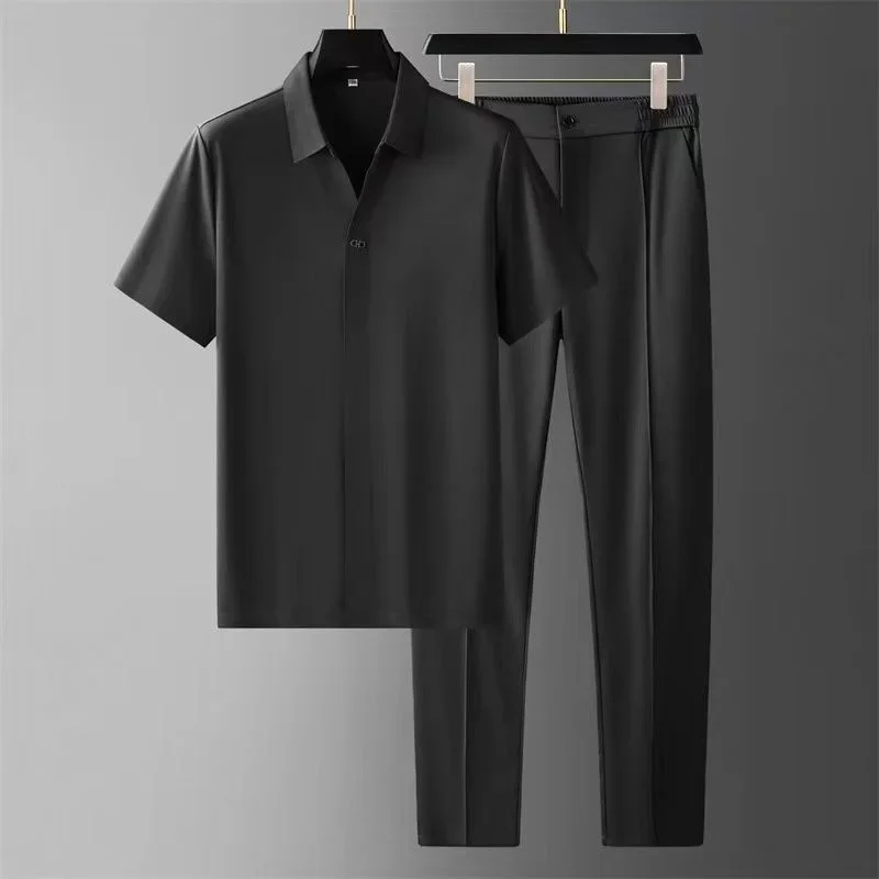 Street-Wave Upscale Mens Suit Set Cotton Linen Blend For Durable Comfort And Timeless Style