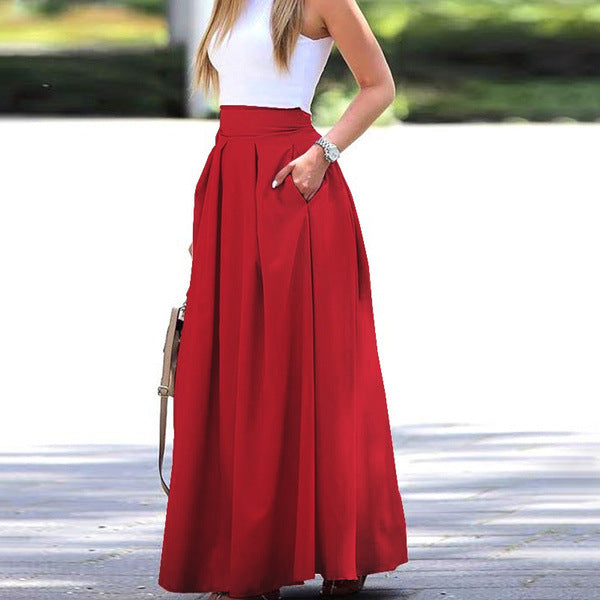 Winona Pleated Skirt by Street-Wave Timeless Elegance for Women, Premium Comfort