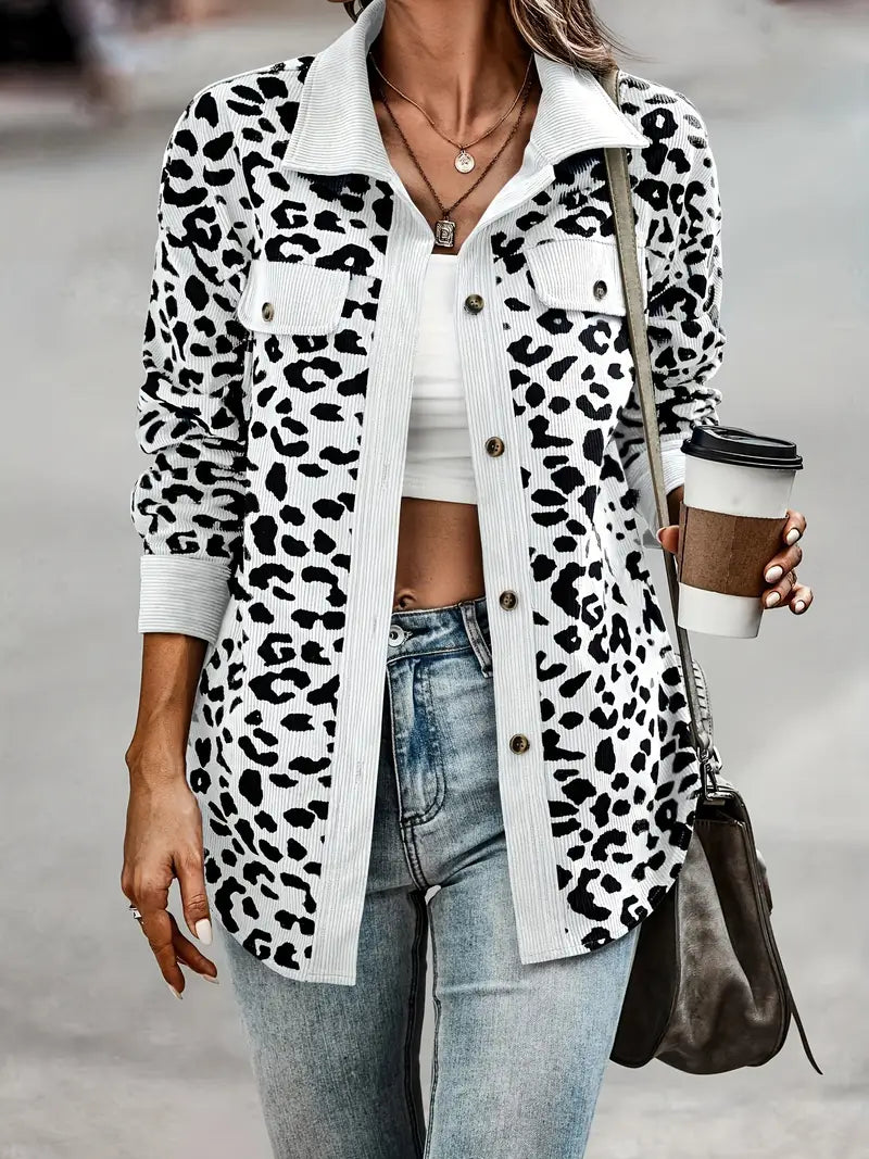 Street-wave Leopard Print Jacket For Bold Fashion Lovers Standout Style And Premium Quality