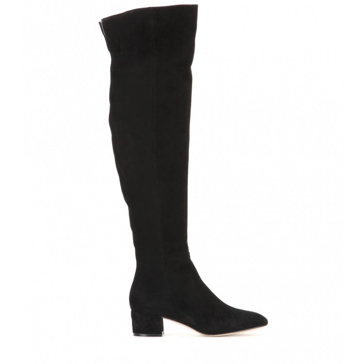 Street Wave Knee High Boots For Women Luxurious Winter Footwear With Timeless Elegant Design