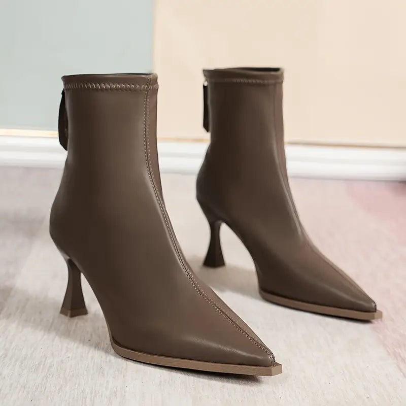 Women's Kitten Boots with Sleek Design and Comfortable Fit