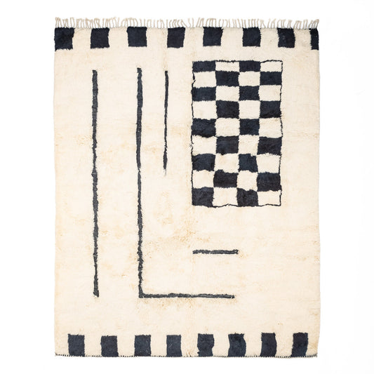 Badra - Luxury Shag Moroccan Rug - Street-Wave