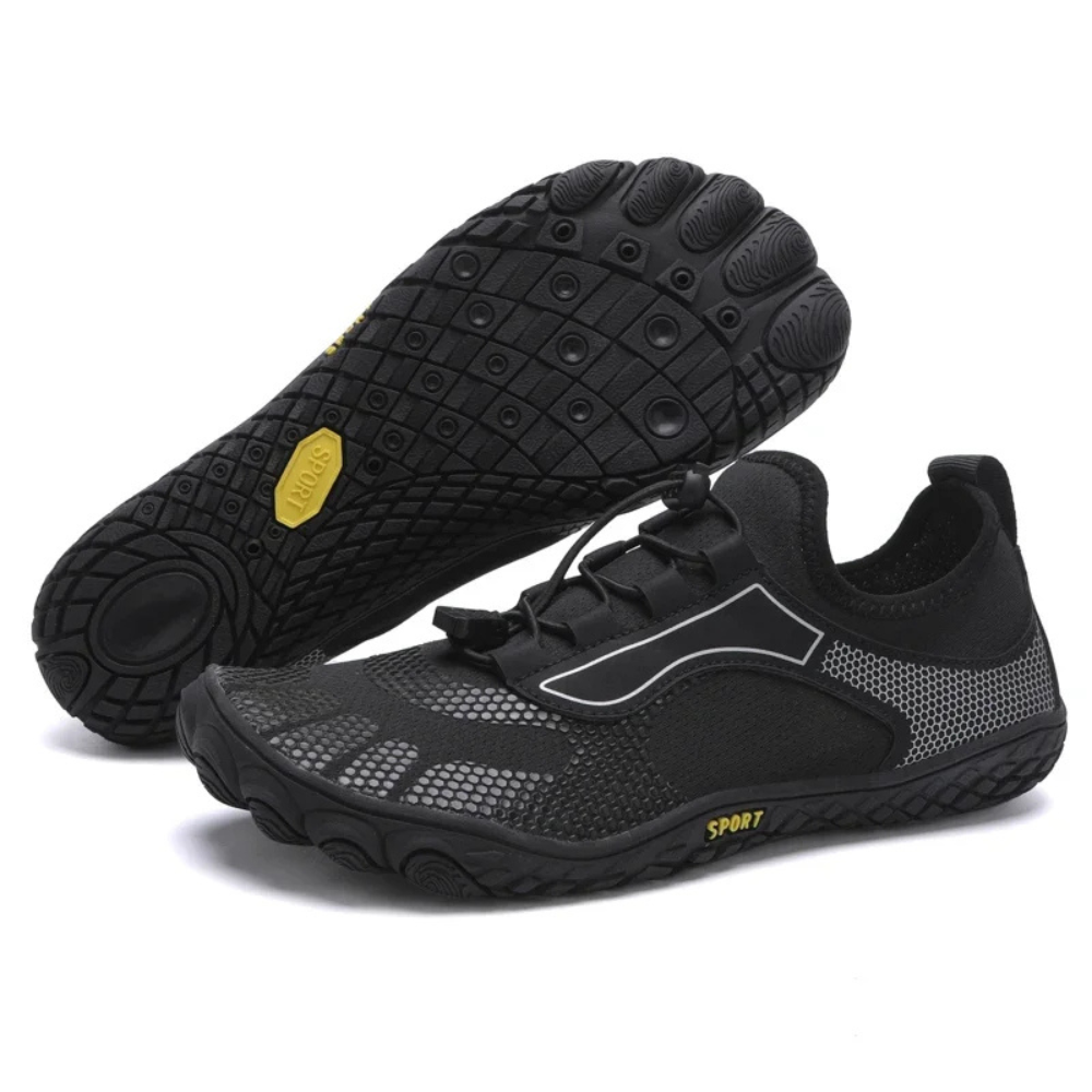 Street Wave Men's Barefoot Shoes With Orthopedic Support For Outdoor Adventurers