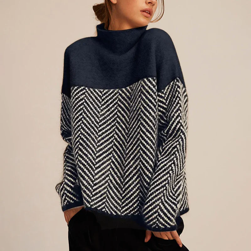 Street-wave Maeve Rollneck Sweater For Women Soft Cozy Warmth And Versatile Layering