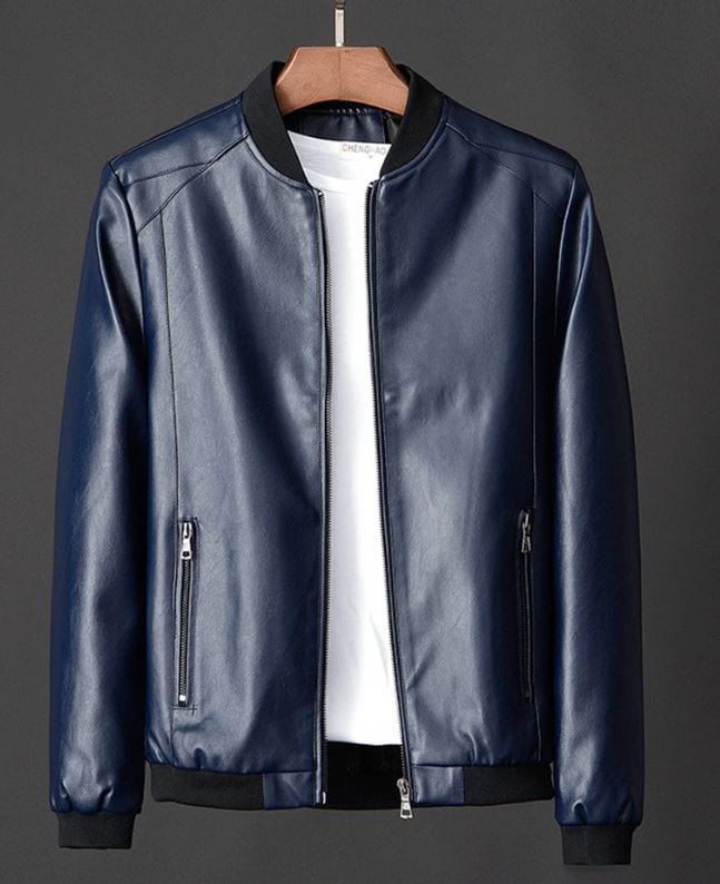 Street-wave Leather Bomber Jacket For Women With Effortless Chic And Durable Warmth
