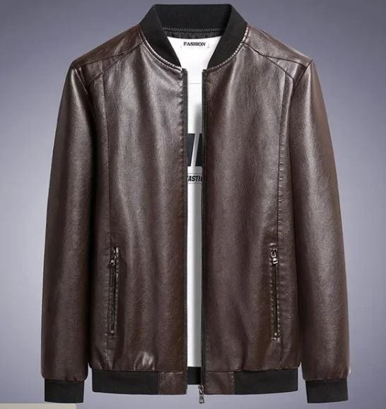 Street-wave Leather Bomber Jacket For Women With Effortless Chic And Durable Warmth