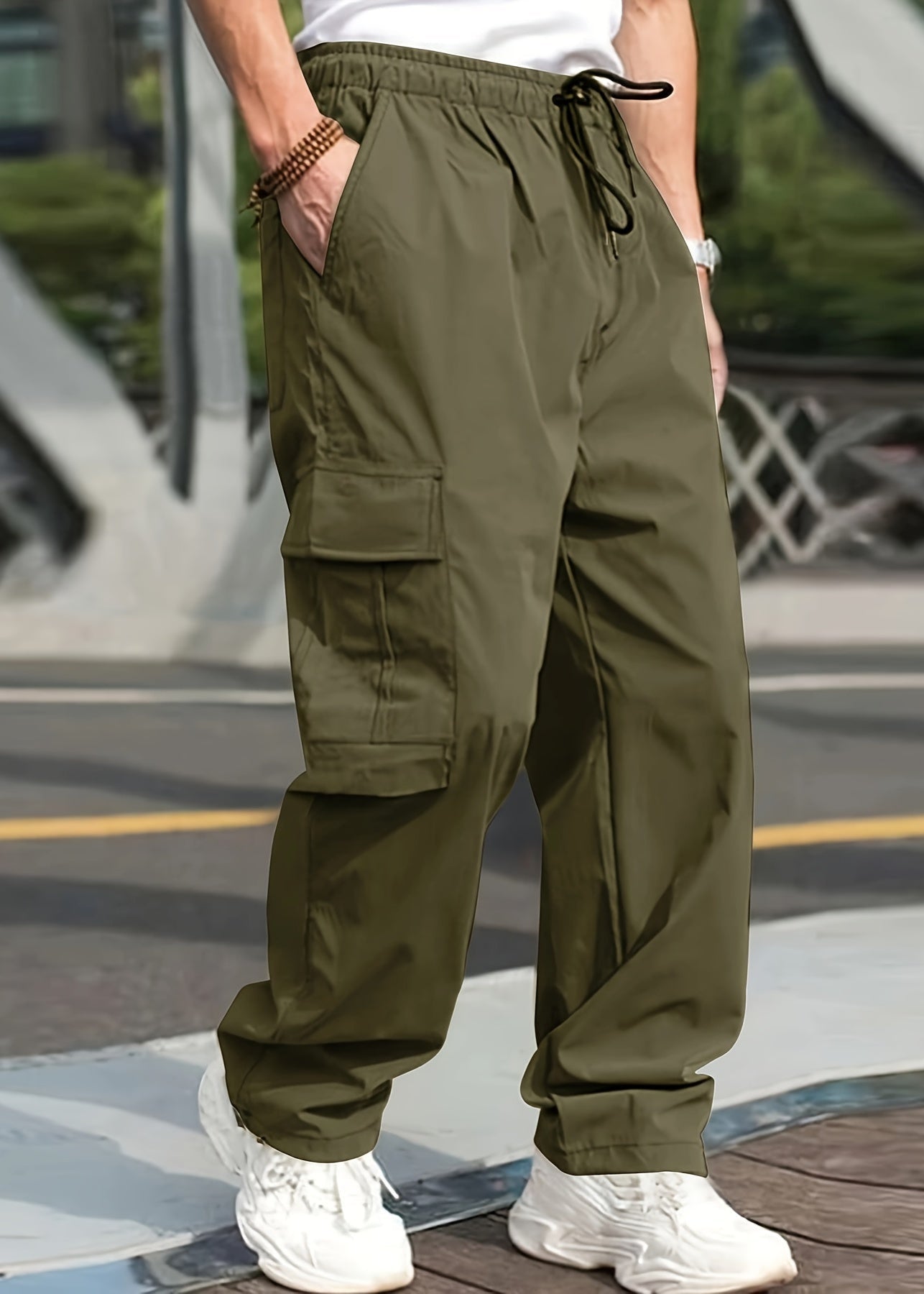 Salomon Summer Cargo Pants For Men Lightweight Breathable Comfort With Cargo Pockets