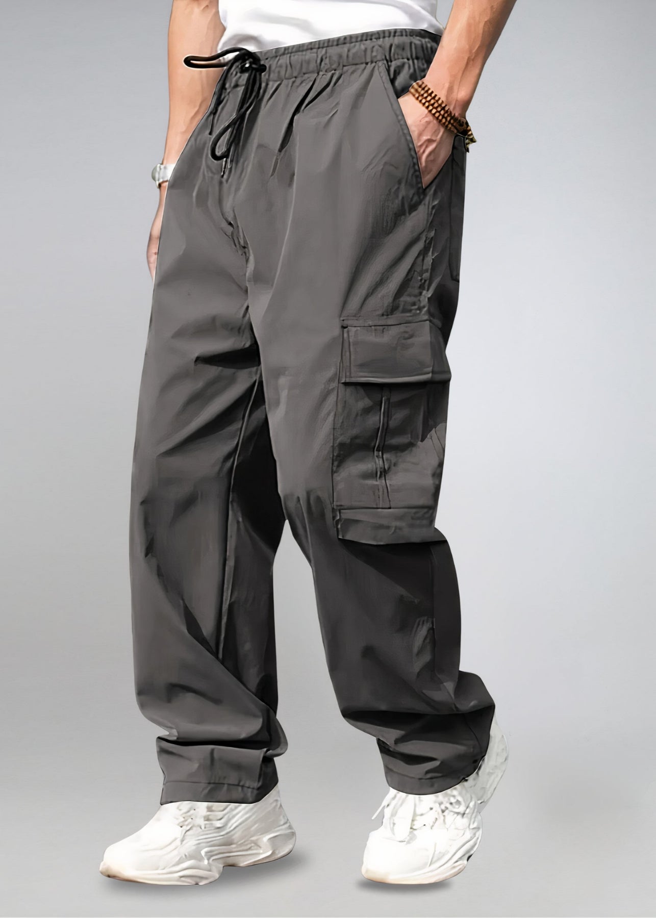 Salomon Summer Cargo Pants For Men Lightweight Breathable Comfort With Cargo Pockets