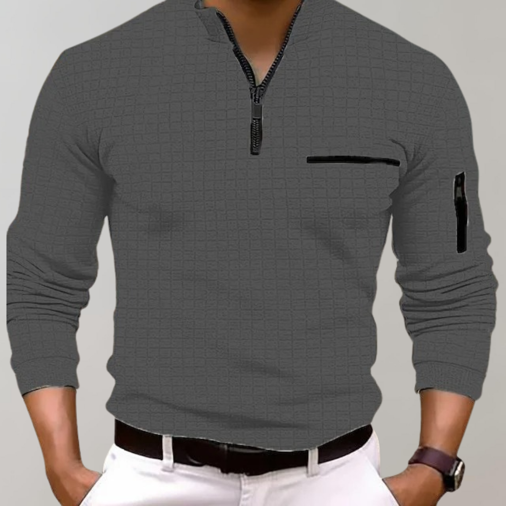 Street Wave Mens Casual Pullover Sweatshirt With Soft Comfort For Cool Days All Season Warmth
