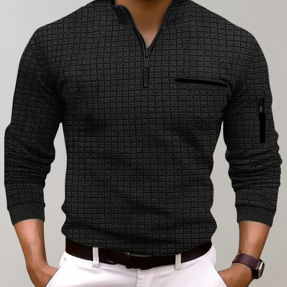 Street Wave Mens Casual Pullover Sweatshirt With Soft Comfort For Cool Days All Season Warmth