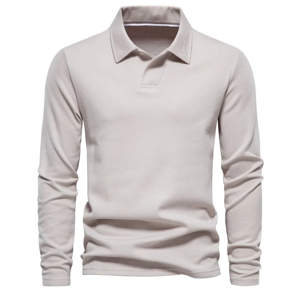 Streetwave Mens Polo Sweater Yohan Relaxed Fit Breathable All Day Comfort Casual Wear