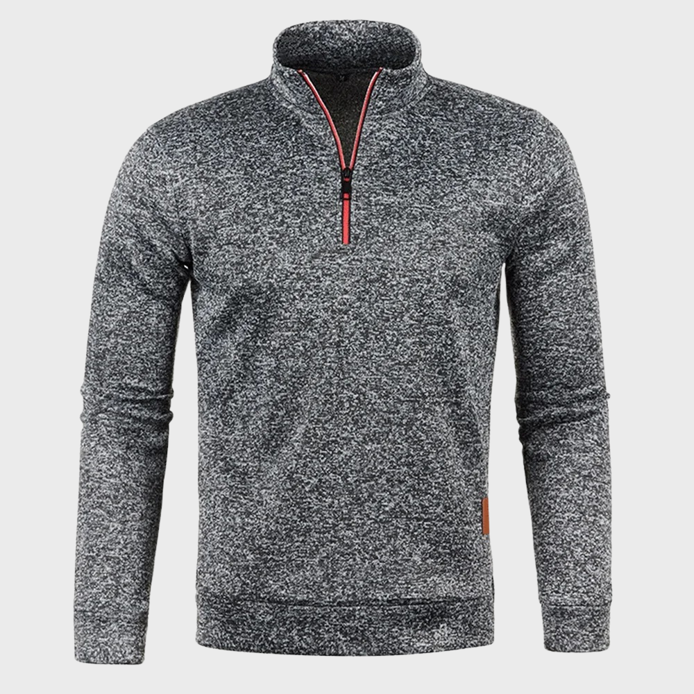Streetwave Mens Zip Up Sweater Luca Warm Comfortable Soft Fabric Versatile Everyday Wear